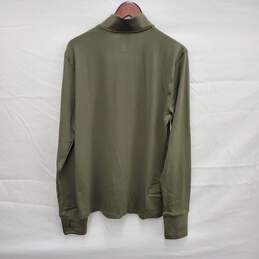 NWT Under Armour MN's Qualifier Run Olive Green Sweater Size MM alternative image