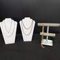 Bundle of Assorted Gold Tone Costume Jewelry image number 1