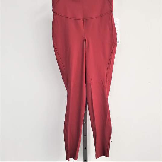 Buy the Lululemon NWT Base Pace HR Tight 25in Cropped Activewear Leggings -  Mulled Wine Red - Women's Size 6