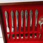 Stainless Steel Flatware Set w/ Case image number 2