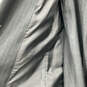 Womens Gray Long Sleeve Peak Lapel Flap Pockets Two Piece Suit Pants Size 8 image number 5
