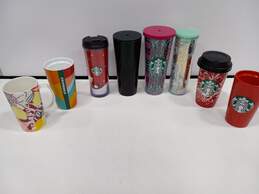 Bundle of Eight Assorted Drink Containers