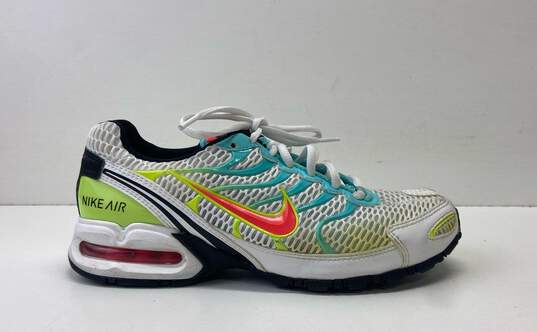 Nike Air Max Torch 4 White, Volt Laser Crimson Sneakers CW5607-100 Size 9 image number 1