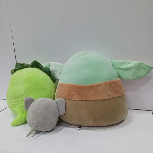 3PC Kellytoy Squishmallow Assorted Stuffed Plush Toys image number 3