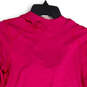 NWT Womens Pink Long Sleeve Pullover Hooded Sweatshirt Size Small image number 3