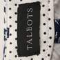 Talbots Women Navy Graphic Pants XXL NWT image number 4