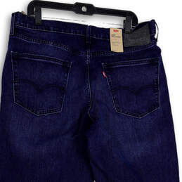NWT Mens Blue 550 Denim Medium Wash Relaxed Fit Tapered Jeans Size 36x34 alternative image