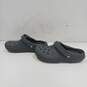 Dual Crocs Gray Comfort Size in Women's 12 & Men's 10 image number 2