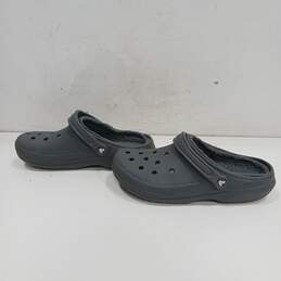 Dual Crocs Gray Comfort Size in Women's 12 & Men's 10 alternative image