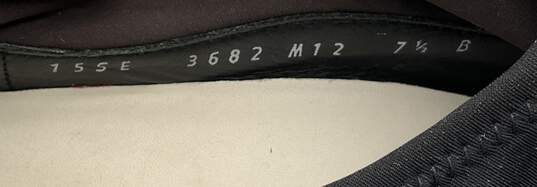 Salvatore Ferragamo Women's Size 7.5 Black Suede Stretch Microfiber Slip On Flats Shoes image number 6