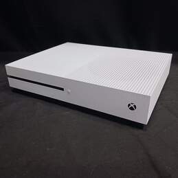 Microsoft White/Black Model 1681 Xbox One S Video Game Console
