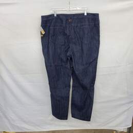 Talbots Vintage Dark Blue Cotton Classic Straight Leg Jeans WM Size 22W NWT alternative image
