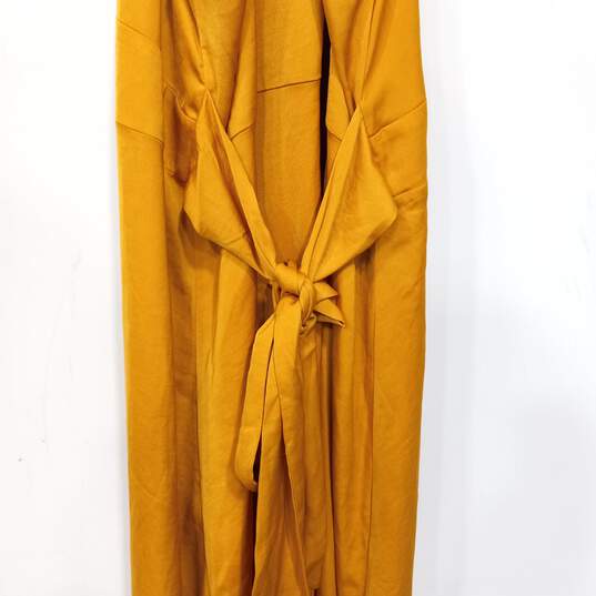 Banana Republic Yellow Dress Size 14 NWT image number 3