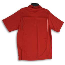NWT Slazenger Mens Red Short Sleeve Spread Collar Golf Polo Shirt Size L alternative image