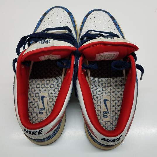 Nike 6.0 Dunk Low – Stars – Red – White – Blue Size 9 image number 5