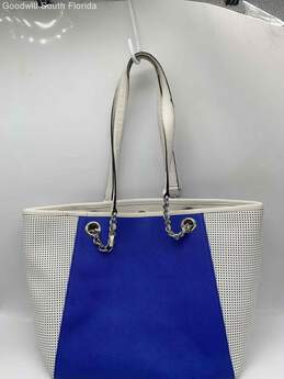 Calvin Klein Womens White Blue Handbag alternative image