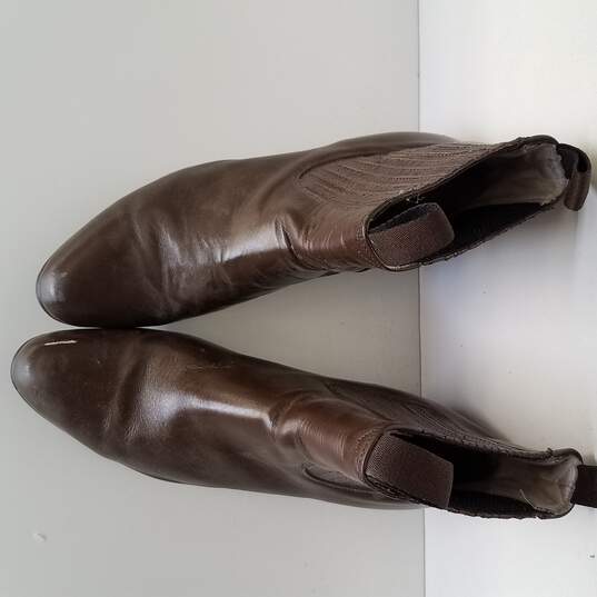 Vibram Brown Leather Boots Men's Size 8.5 image number 5