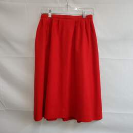 Pendleton Women's Red Skirt Sz 10