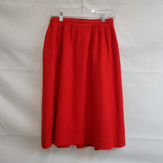 Pendleton Women's Red Skirt Sz 10 image number 1