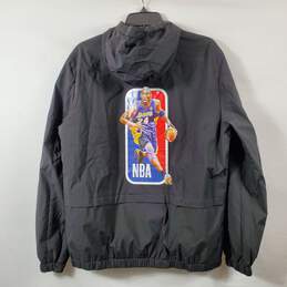 Unbranded Men Black NBA Full Zip Jacket 2XL alternative image