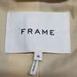 Frame Women's Brown Houndstooth Wool-Blend Blazer Jacket Size 16 image number 3