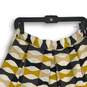 Kate Spade Womens Multicolor Geometric Knee Length Side Zip Pleated Skirt Size 8 image number 4