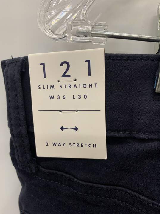 Men's 121 Slim Straighten's Black NWT 36/30 Dress Pants image number 3