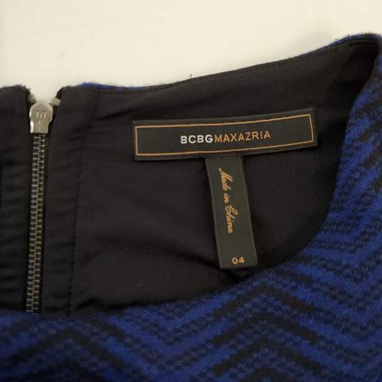 BCBGMaxazria Sleeveless Zip Back Dress Size 4 image number 3
