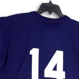 Mens Blue Short Sleeve #14 Atlanta Braves MLB Baseball T-Shirt Size L alternative image