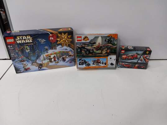 Bundle of Lego Sets Jurassic World, Speed Champions, Star Wars, New Sealed image number 2