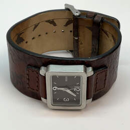 Designer Fossil Womens JR1008 Genuine Leather Adjustable Analog Wristwatch alternative image