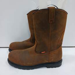 Worx by Red Wing Shoes Men's #5700 Brown Leather Boots Size 12M