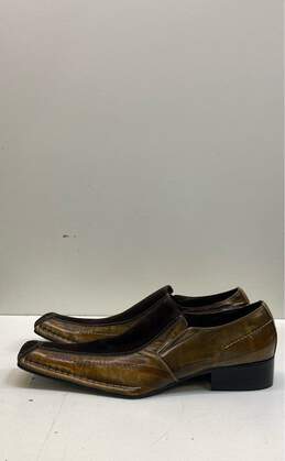 Impulse Men's Brown Leather Loafers Size 13