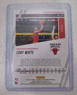2019-20 Coby White Panini Prestige Rookie Chicago Bulls alternative image