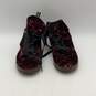 Dr. Martens Womens Hackney Burgundy Floral Lace-Up Ankle Combat Boots Size 9 image number 1