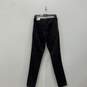 NWT Womens Black Pockets Flat Front Skinny Leg Chino Pants Size 30 image number 2