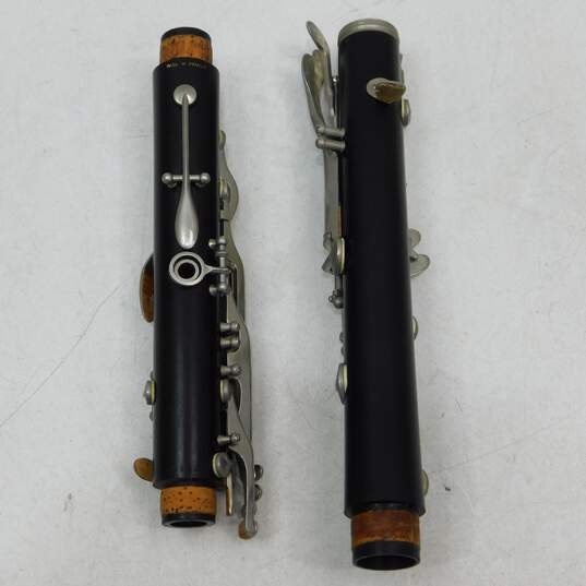 Noblet by Leblanc Brand 40 Model Wooden B Flat Clarinet w/ Case and Accessories image number 6