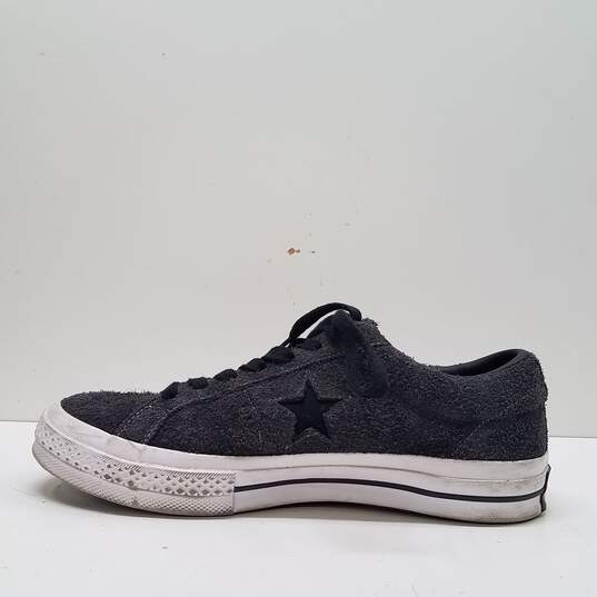 Converse Unisex One Star OX Black Grey Size M11.0/W13.0 image number 2