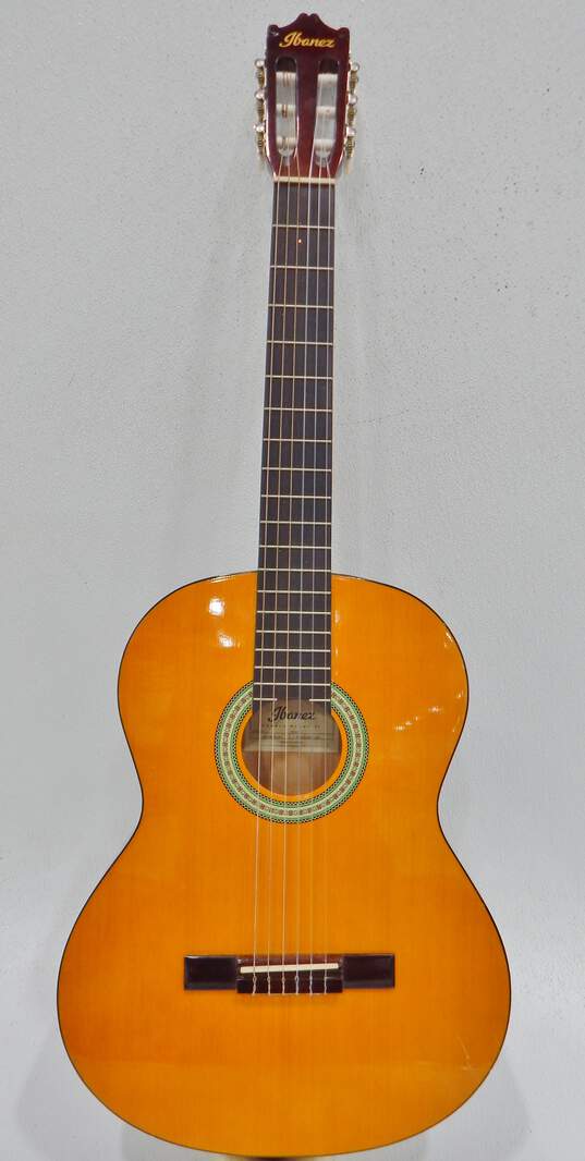 Ibanez Brand GA3-AM 3U-04 Model Classical Acoustic Guitar w/ Soft Gig Bag image number 1