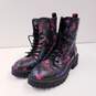 Guess WGUPON-C Black Floral Boots Women's Size 8M image number 3