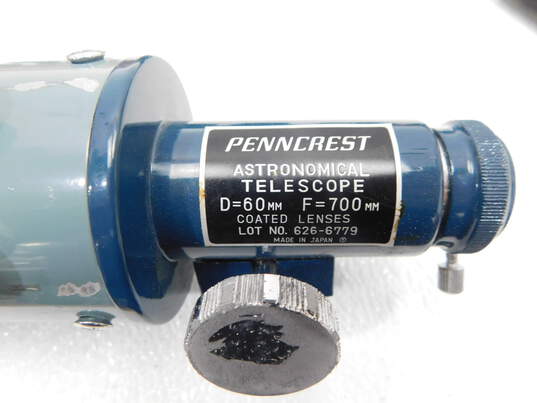 Penncrest Astronomical Vintage Telescope W/ Wood Case image number 2