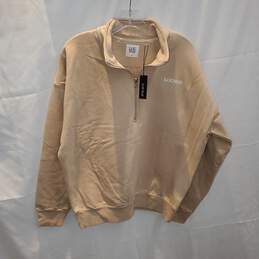 Lounge Apparel Long Sleeve Half Zip Pullover Sweater Size S NWT