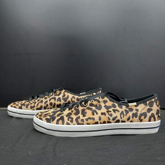 Keds X Kate Spade leopard sneakers Sz 10.5 image number 2