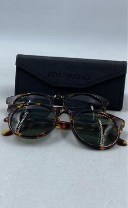 Kent Wang Brown Sunglasses 2 Glasses - Size One Size