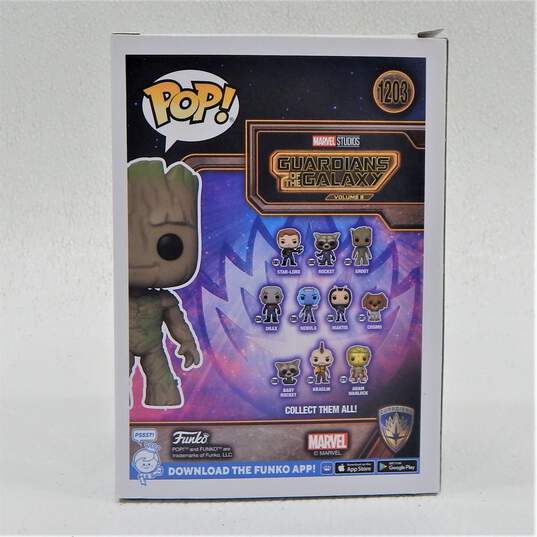 2 Funko POP! Guardians of the Galaxy Groot  #1203 and #1212 image number 4