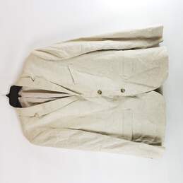 H&M Men Tan Linen Suit Jacket Sz XL NWT