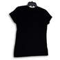 Womens Black Graphic Print Short Sleeve Crew Neck Pullover T-Shirt Size S image number 4