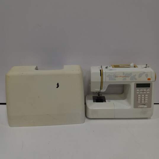 Husqvarna Viking C20 Sewing Machine In Case image number 1