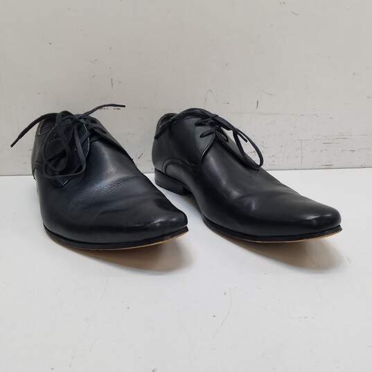 Ted Baker London Hake Derby Dress Shoes Black 9.5 image number 3