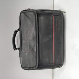 Targus Black Leather Laptop Bag
